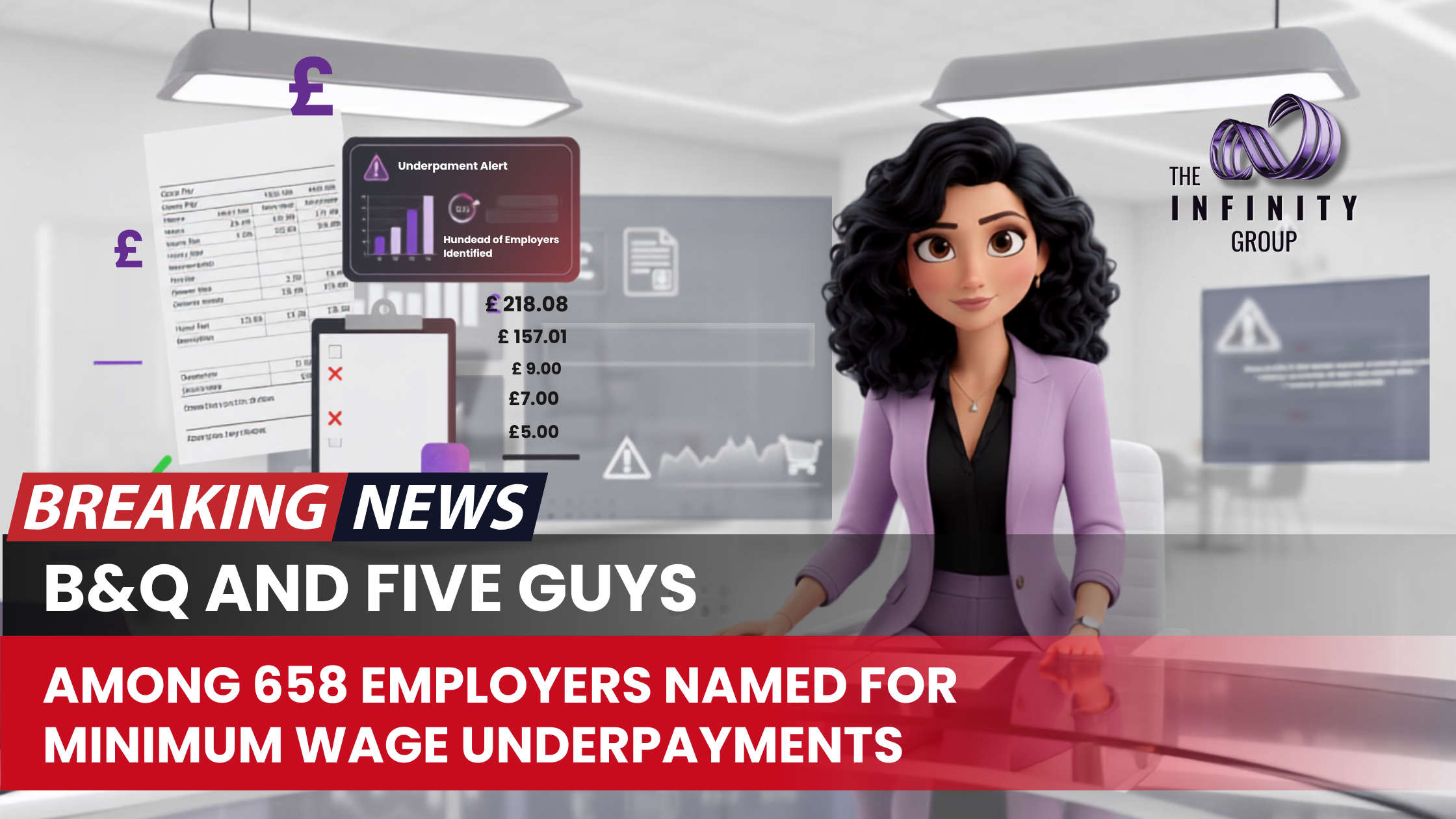 B&Q and Five Guys Among 658 Employers Named for Minimum Wage Underpayments (1)